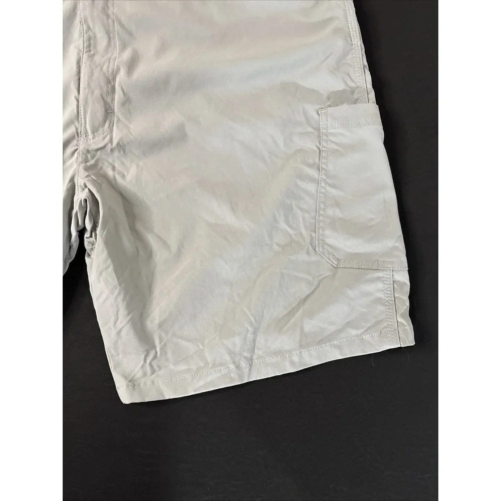 WRANGLER Cargo Shorts Sz 48 Gray Stretch‎ Utility Pocket Hiking Outdoor